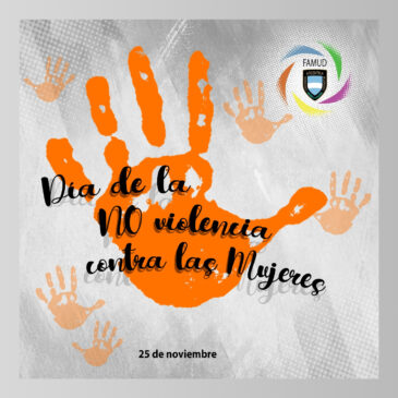 25 de Noviembre, Día Internacional de la No Violencia Contra la Mujer