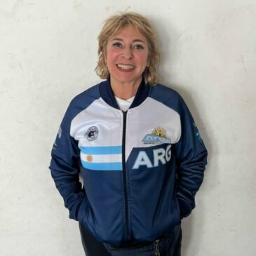 Silvia Ghiorzo, la voz de América en la Federación Internacional de Tchoukball